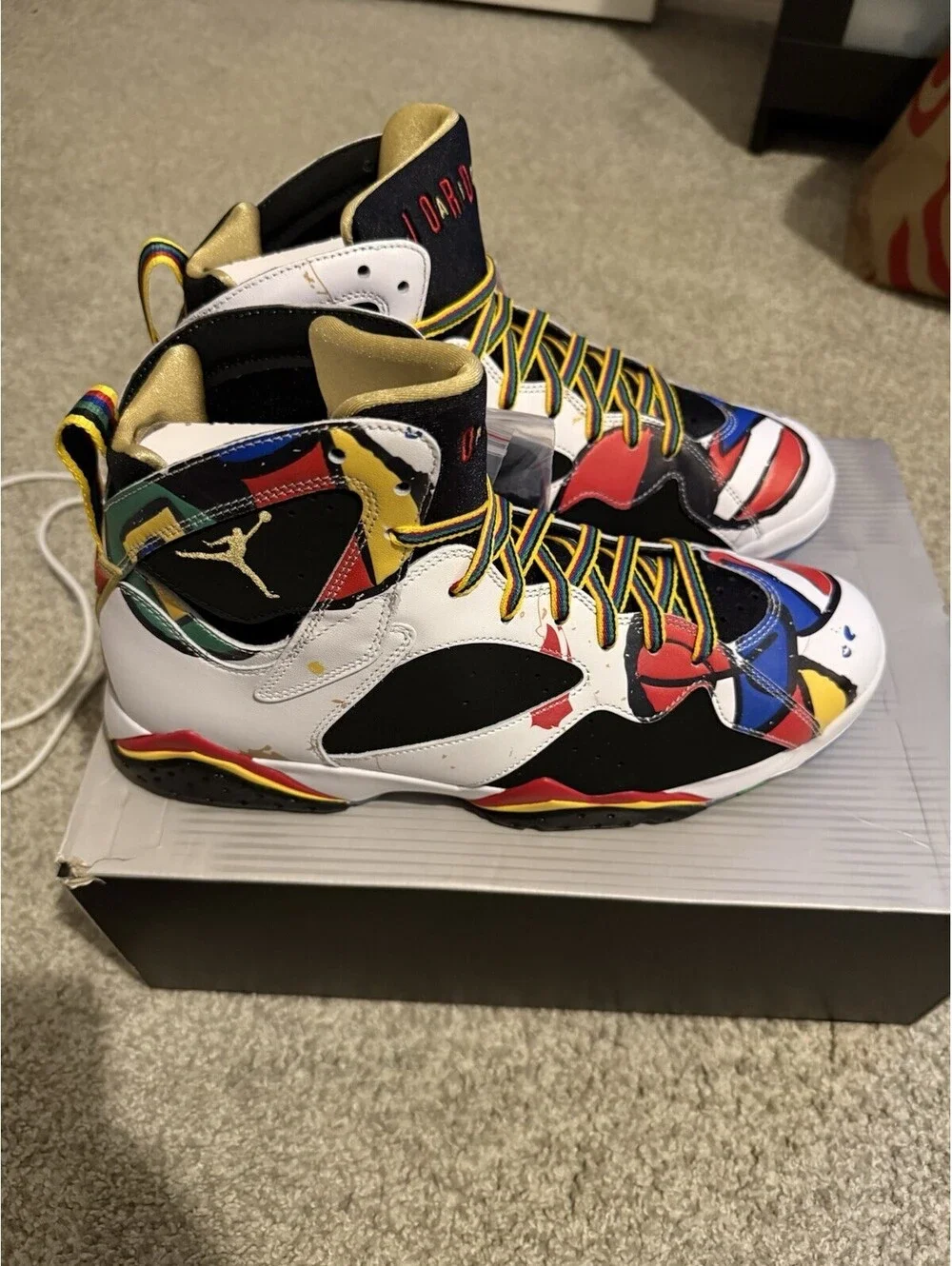 Nike Air Jordan 7 Retro Miro IQ6573-100 Size 11.5 Brand New